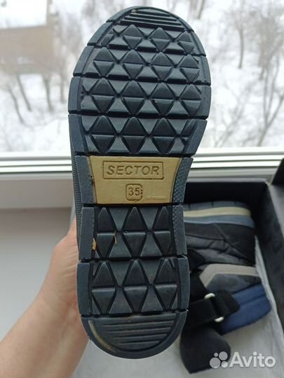 Сапоги зимние на мальчика 35 размер