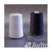 Нитки мешкозашивочные лш-210, 1000 м белые, черные