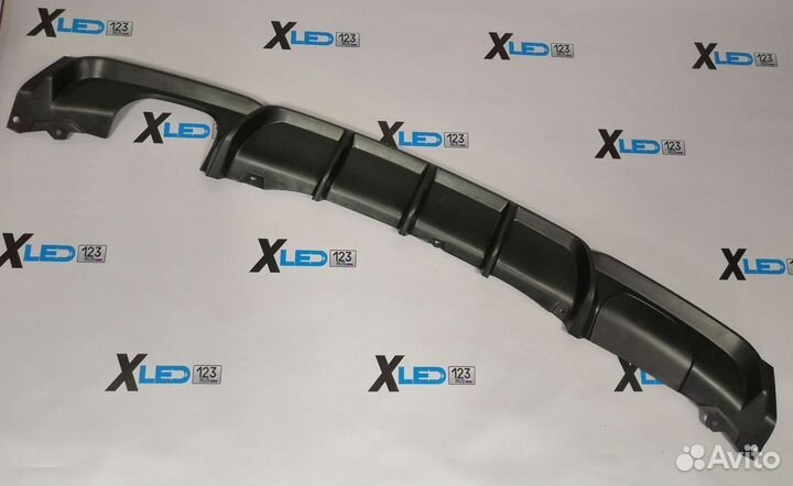 Диффузор bmw f30 f 30 m tech м пакет 2+0