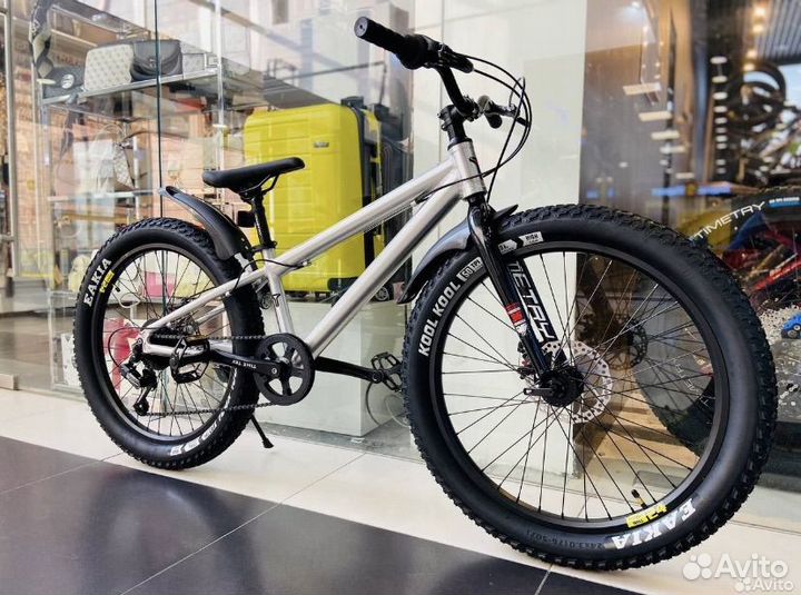 Фэтбайк на спицах 20 shimano