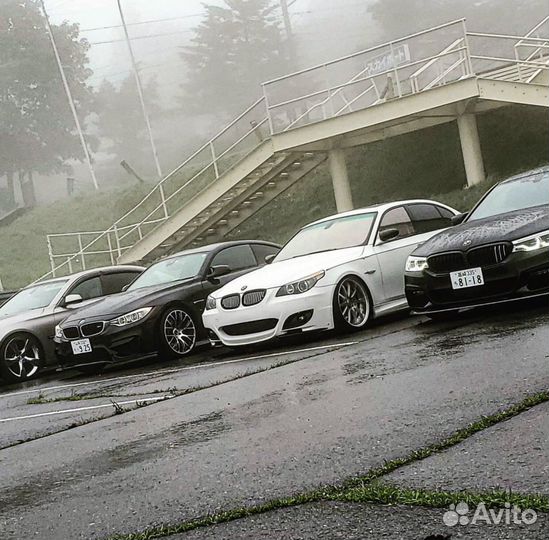 Передний M бампер bmw e60