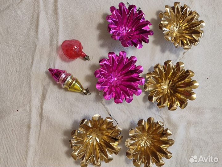 Елочные игрушки СССР