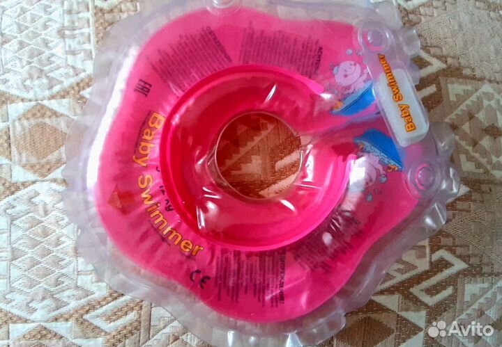 Акваковрик детский развивающий и круг для купания