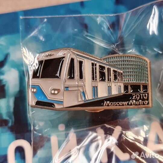 Значок метро поезд Ока. Подвижной состав, вагон