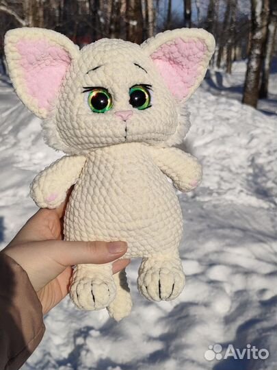 Мягкие вязаные игрушки (ручная работа)