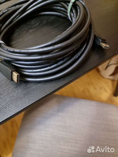 Кабель цифровой аудио-видео GCR 10м GCR-DP2DP 44-0