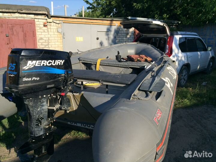 Фаворит 420, Меркури 25 sea pro