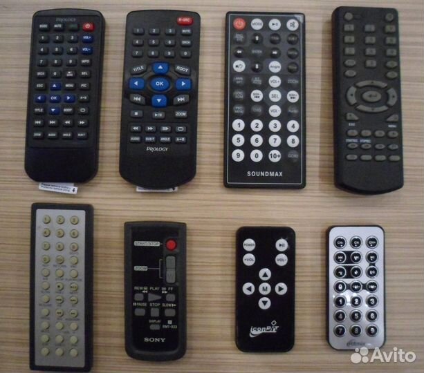 Пульты ду TV,DVD,аудио и ноги для тv