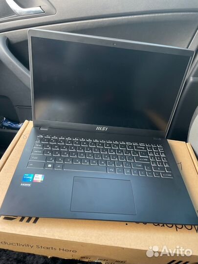 Ноутбук i5 12 поколения msi modern 15