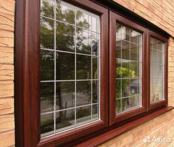 Окна под дерево