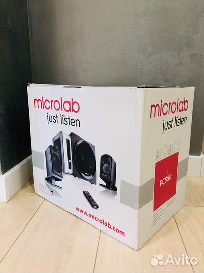 Колонки 2.1 Microlab FC550 новые