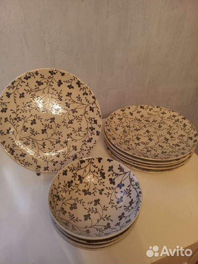 Набор английских тарелок Dunkan