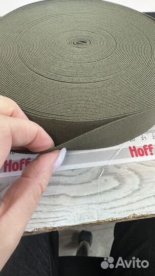 Резинка плотная хаки 25 мм и 40 мм