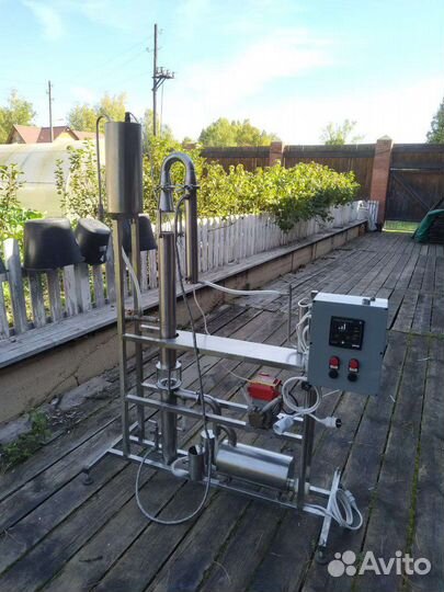 Непрерывная бражная колонна