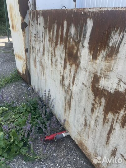 Бак для воды металлический