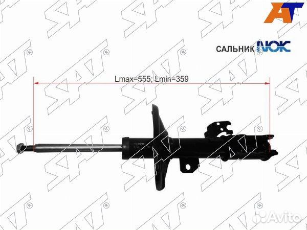 Стойка передняя lexus ES300