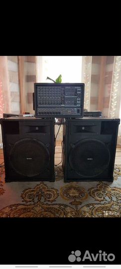 Усилитель с микшером yamaha EMX 88s 400w+400w
