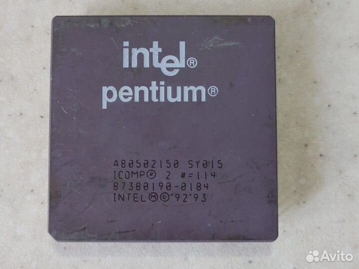 Процессоры Pentium I, AMD