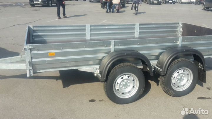 Прицеп 300х151 двухосн.легковой мзса 1000кг,з.б Ее