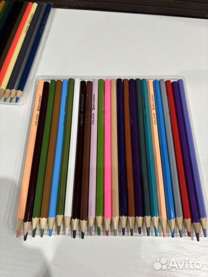 Цветные карандаши brauberg 72 цвета