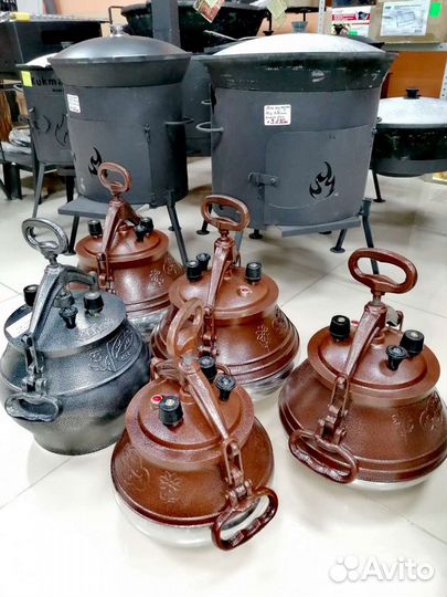 Казаны, мангалы, шампура, тандыры, бондарка