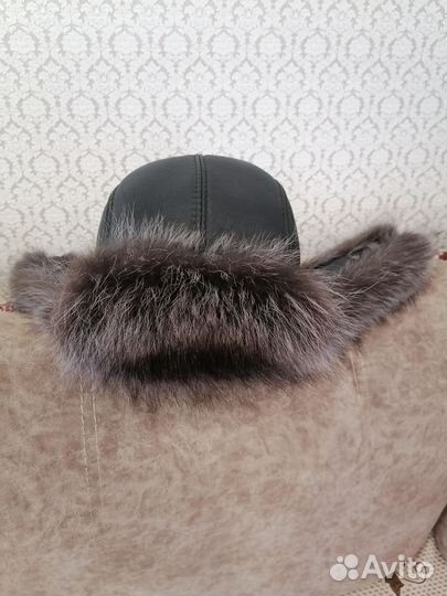 Мужская зимняя шапка ушанка