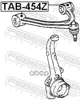 Сайленблок переднего верхнего рычага (toyota