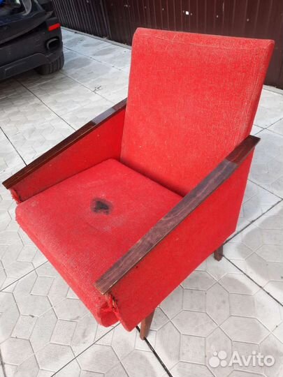 Кресло раскладное времен СССР