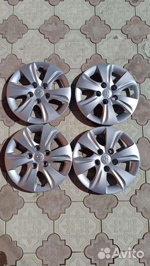 Оригинальные колпаки на hyundai r15