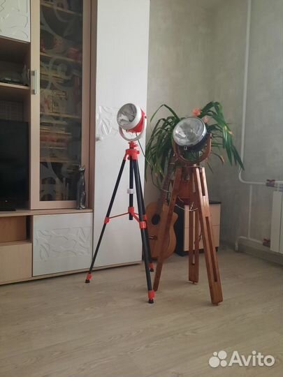 Лофт светильник из фары мотоцикла