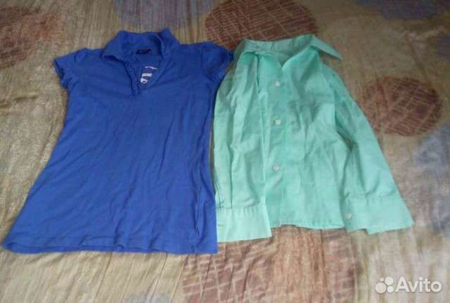 Рубашки и футболка