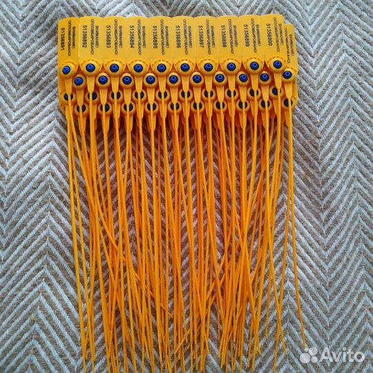 Пломбы пластиковые номерные