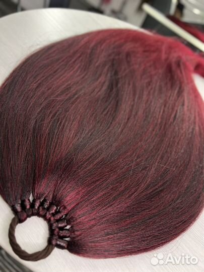 Хвост на резинке