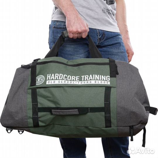 Сумка-рюкзак Hardcore Training Graphite/Olive