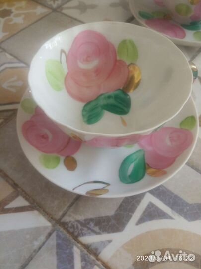 Сервиз чайный Дулево Агашки Розы