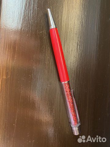 Ручка swarovski новая с чехлом