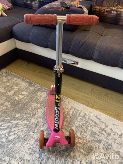 Самокат детский трехколесный б/у