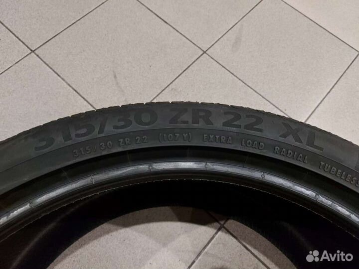 Continental SportContact 6 315/30 R22 107Y