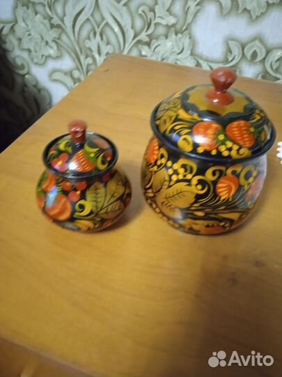 Посуда хохлома СССР