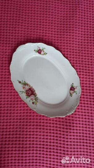 сервировочное фарфор,Чехословакия
