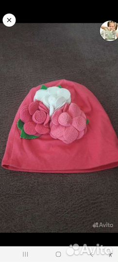 10 шапочек,весна, зима берет, р 52-56, 5-8 лет