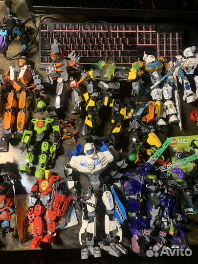 Неполнве Lego bionicle, Hero factory, Exo force