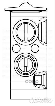 Клапан кондиционера hyun/KIA tucson II/sportage