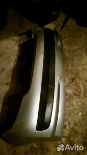 Бампер задний пежо 207