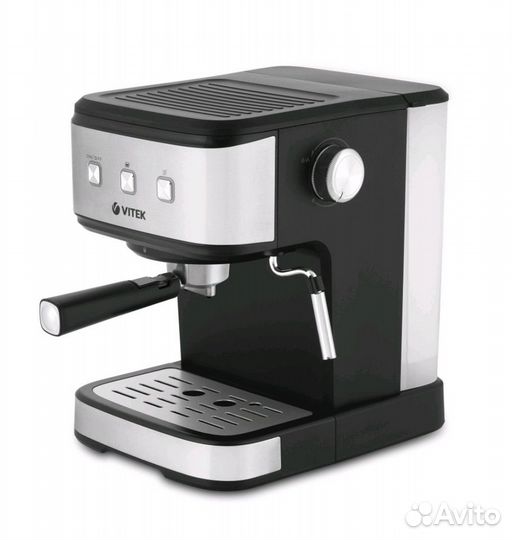 Новая кофеварка рожковая Vitek Metropolis VT-8470
