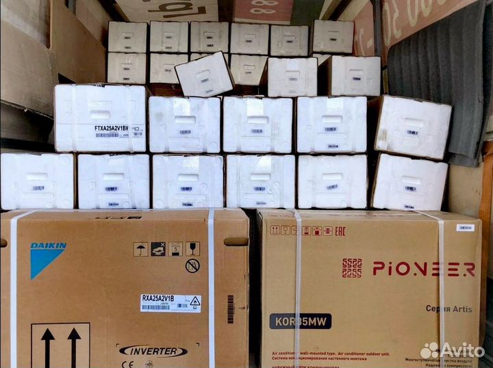 Сплит система с установкой