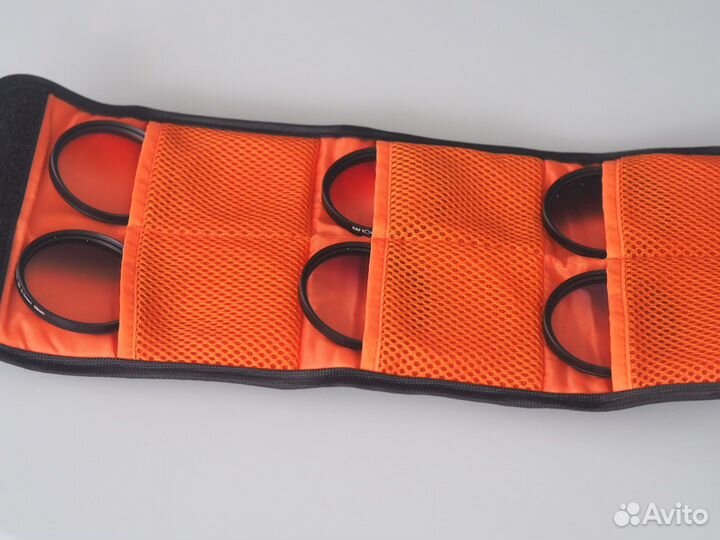 Фотофильтр градиентный 58 мм, 6 цветов, чехол