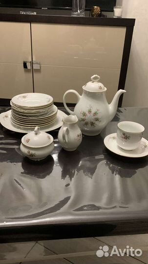 Сервиз чайный porcelain fine de boheme Czechoslova