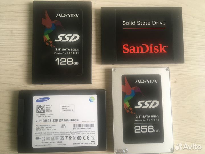 Жесткие диски 128gb-256gb Долговечный MLC память