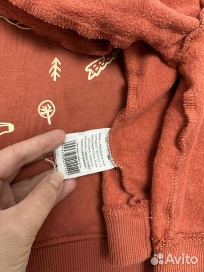 Кофта, свитшот для двойни 80-86